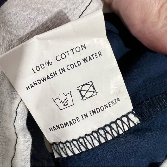 Faithfull the Brand Solerno Claremont Stripe Off The Shoulder Crop Top Size 4 - Picture 9 of 9